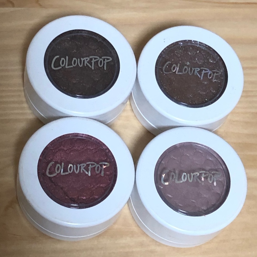 4 Colourpop Super Shock Shadows